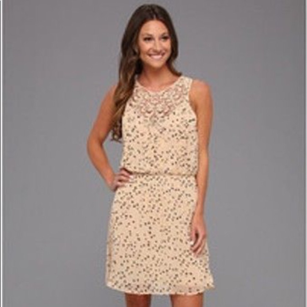 Buffalo Crochet Valentine Heart Flowy Dress - Picture 1 of 9
